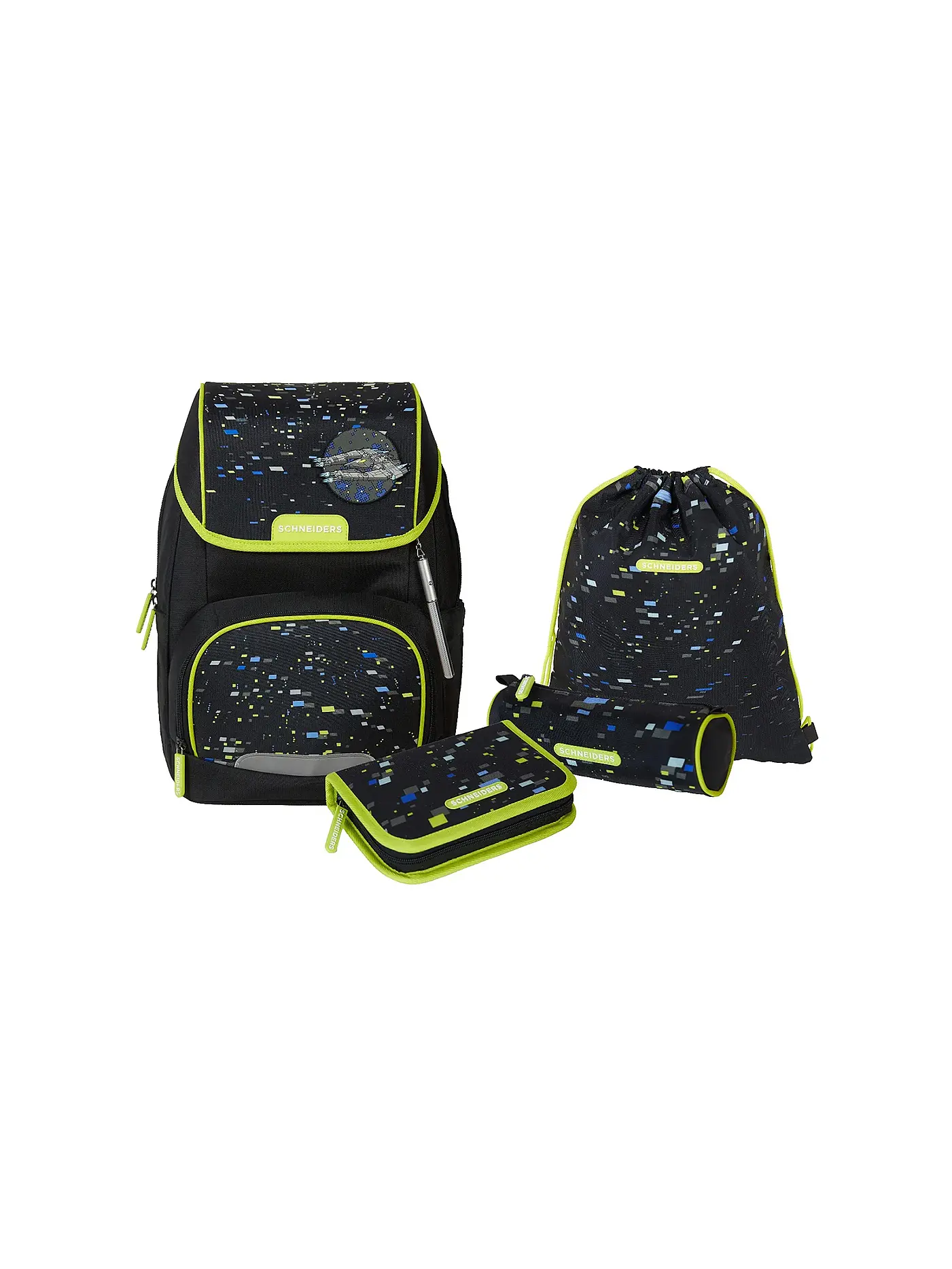 SCHNEIDERS | Schultaschen Set Ergojet 6tlg Spaceship | 